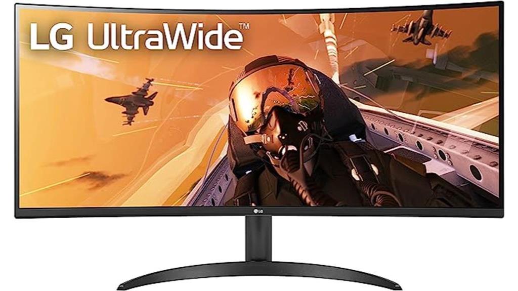 34 inch curved ultrawide display