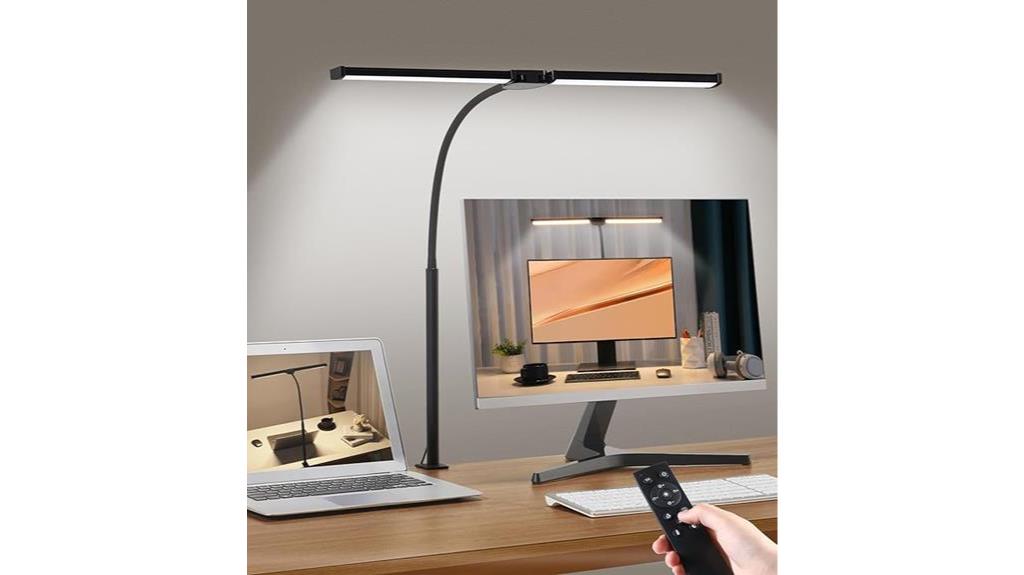 adjustable clamp desk lamp