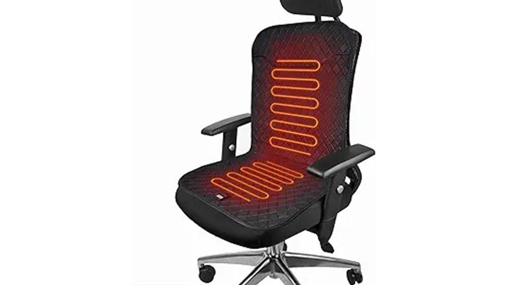 adjustable heated seat cushion