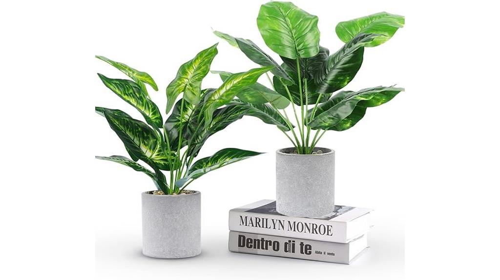 artificial potted plants decor