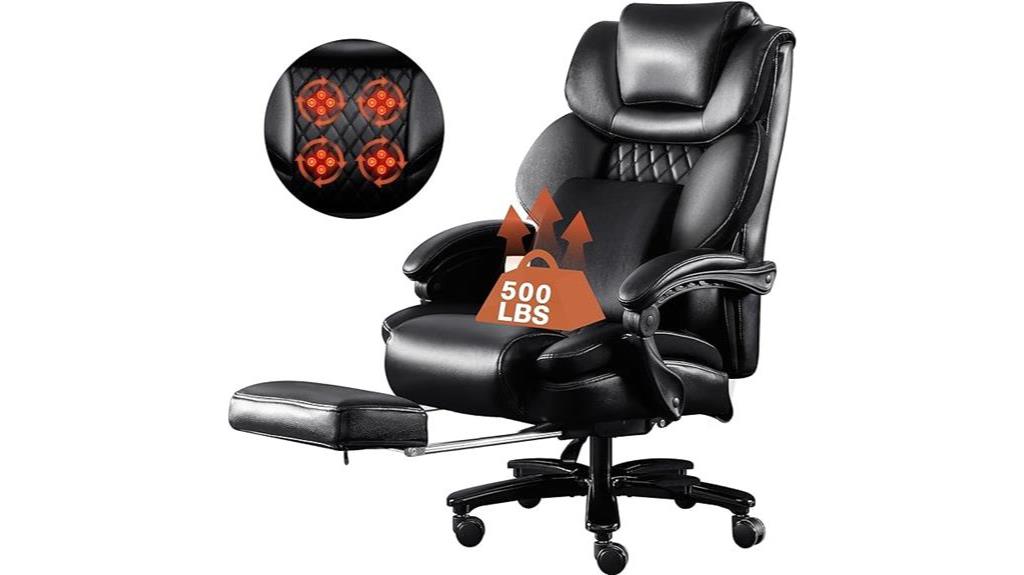 big tall massage office chair