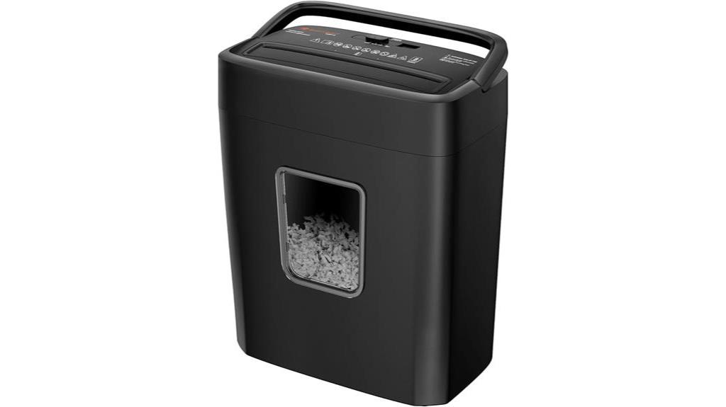 bonsaii crosscut paper shredder