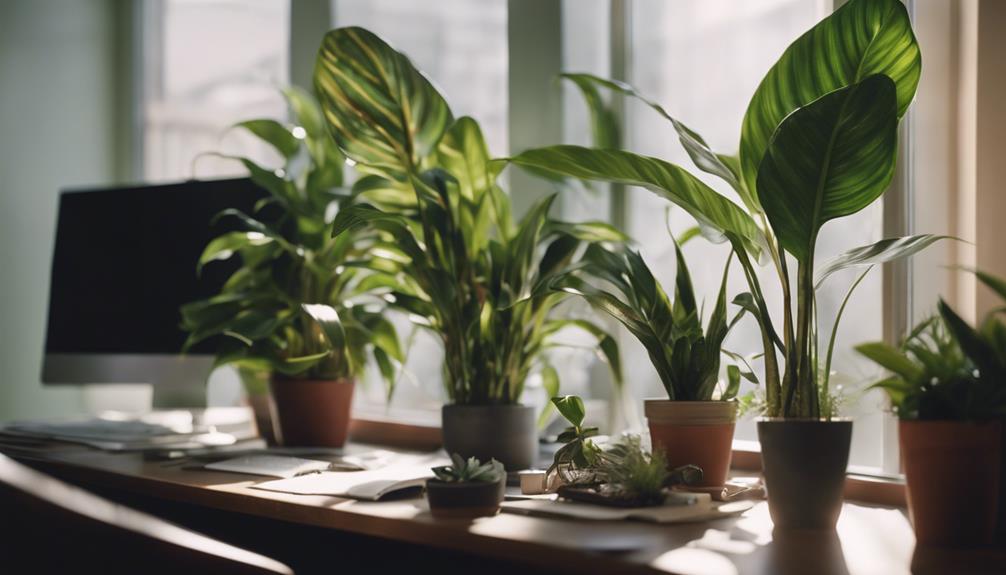 choosing office plants wisely