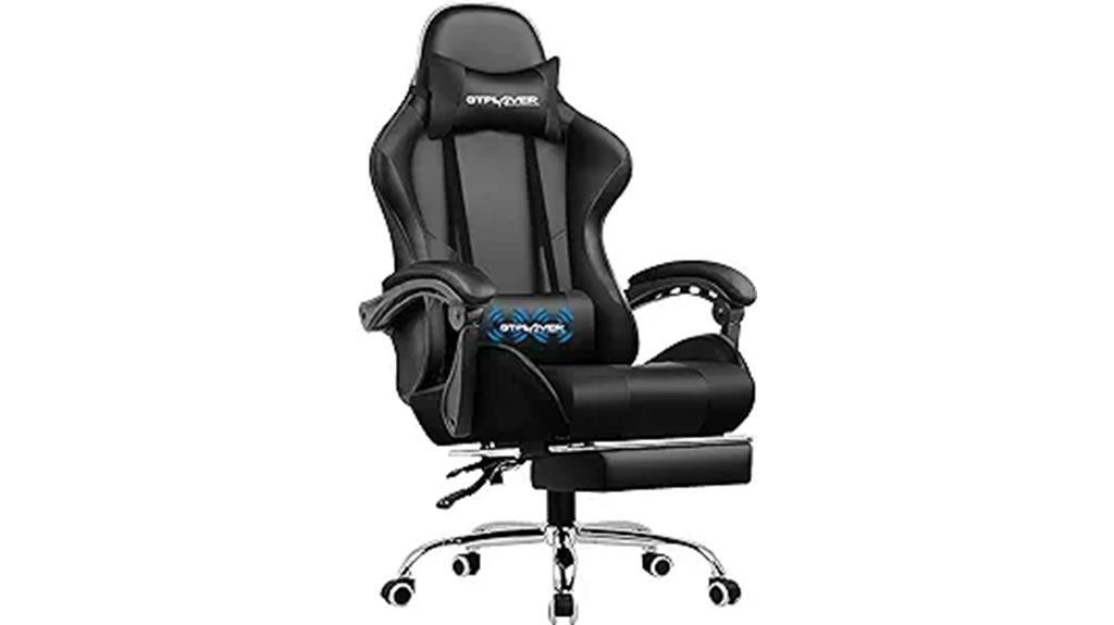 comfortable gaming chair setup