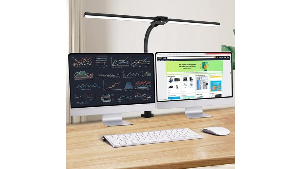 dual head desk lamp