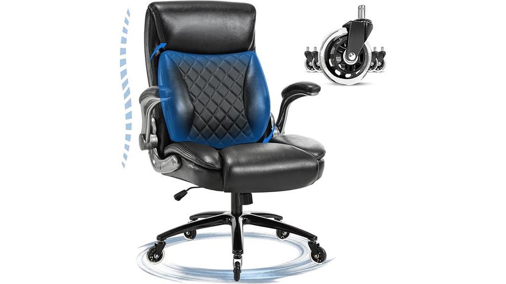 ergonomic big tall chair