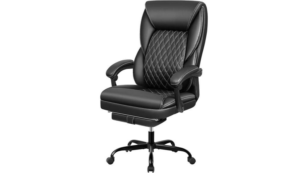 ergonomic black office chair