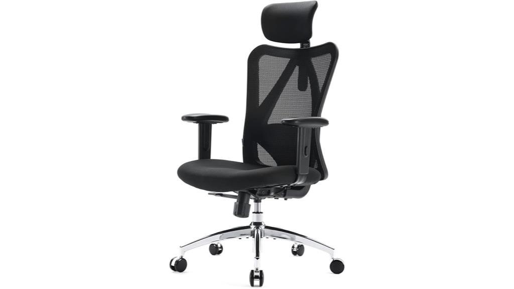 ergonomic chair for tall