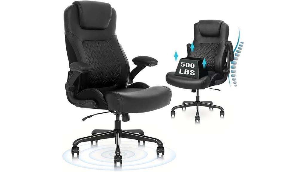 ergonomic chair for tall individuals