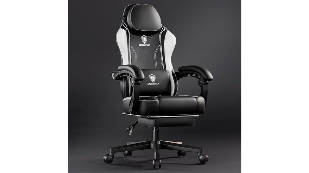 ergonomic gaming chair massage