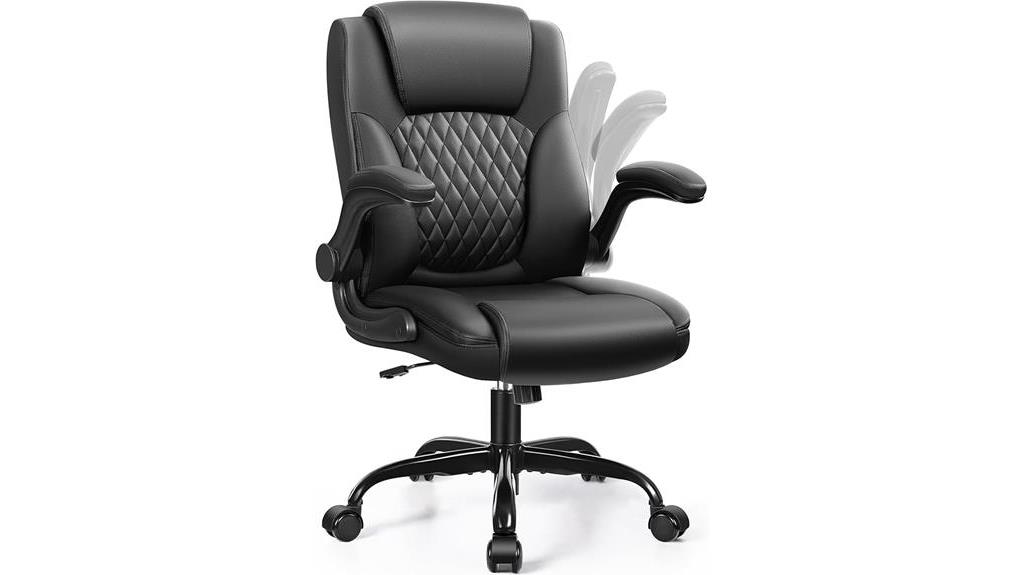 ergonomic leather office chair