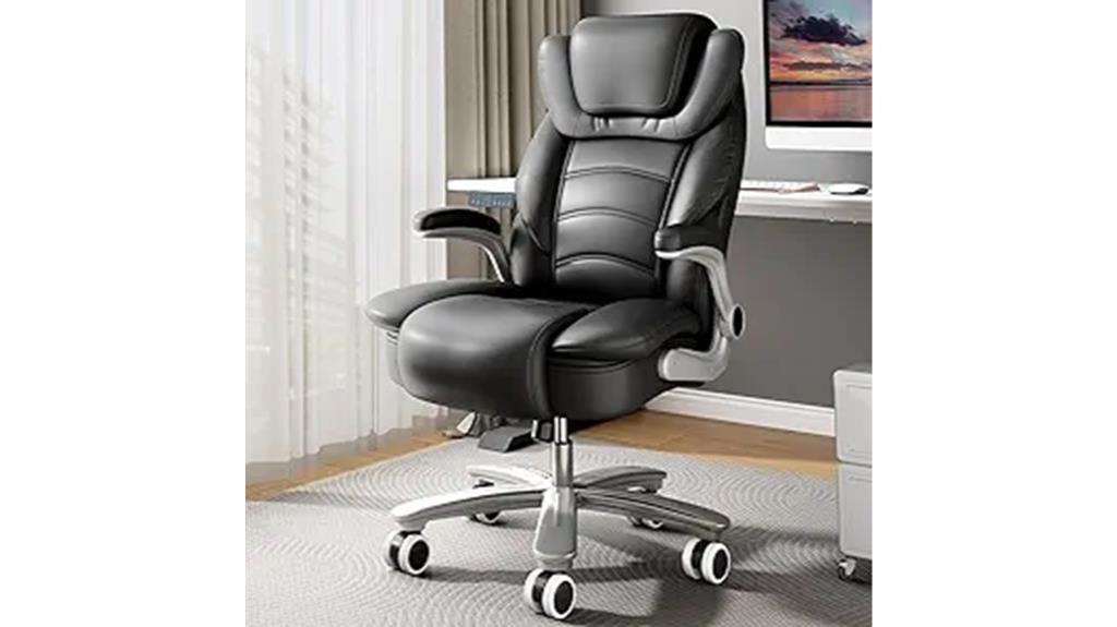 ergonomic wide seat chair