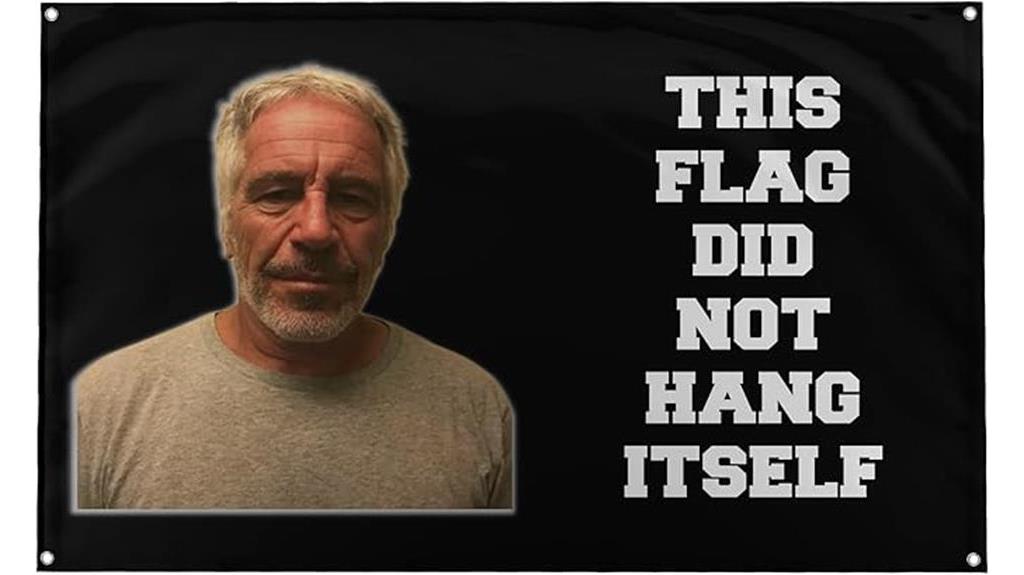 funny epstein meme flag