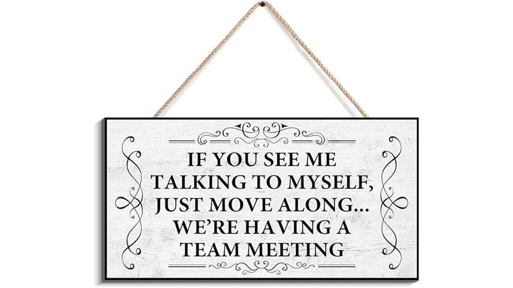 funny quote office decor