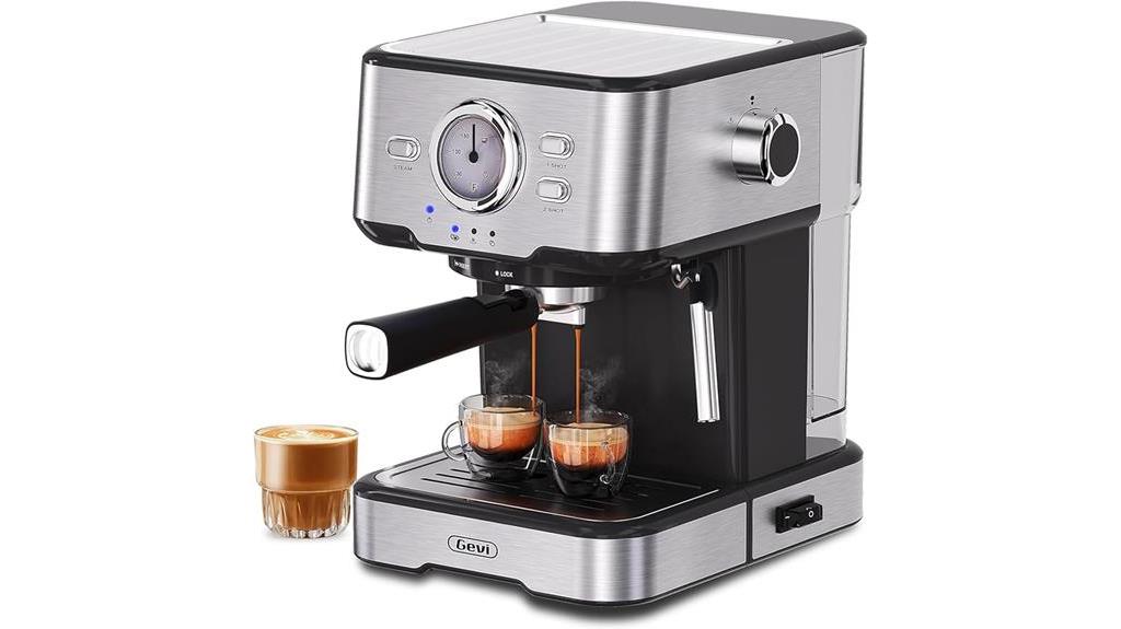 gevi espresso machine bundle