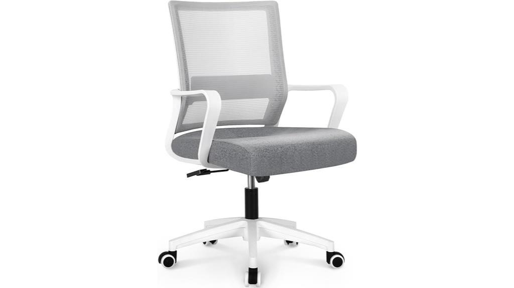 grey ergonomic office chair