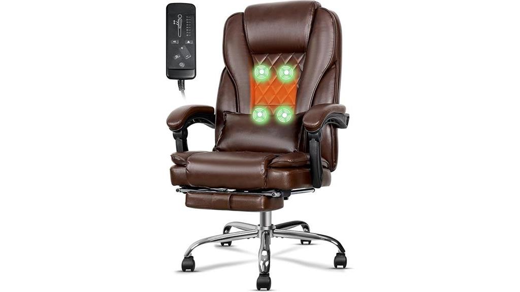 heated massage ergonomic chair