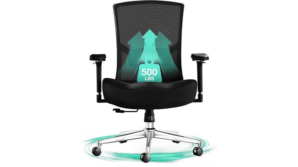 heavy duty ergonomic office chair