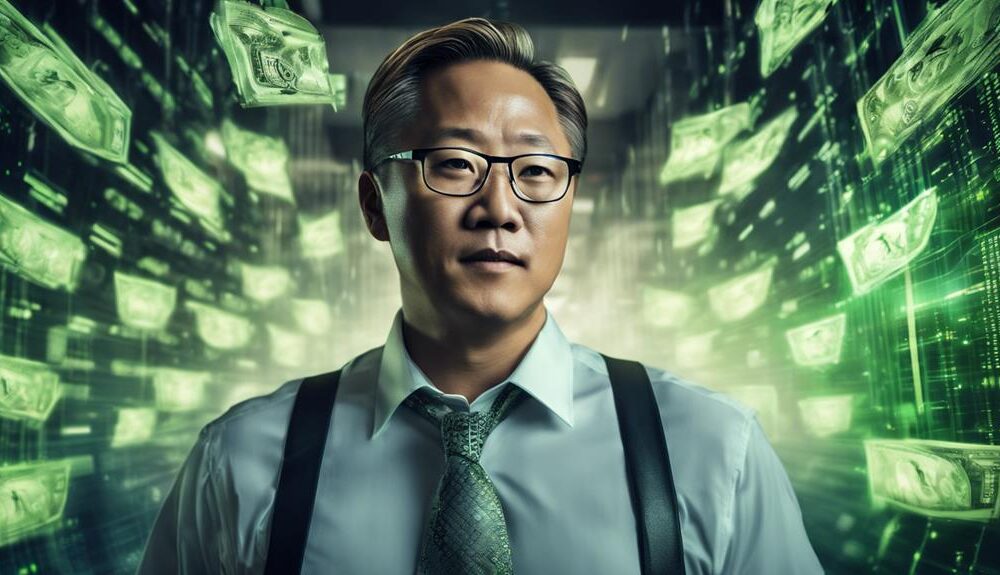 huang profits from nvidia