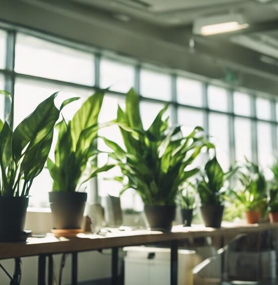 indoor plants enhance productivity