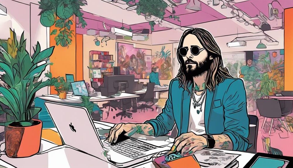 jared leto embraces entrepreneurship