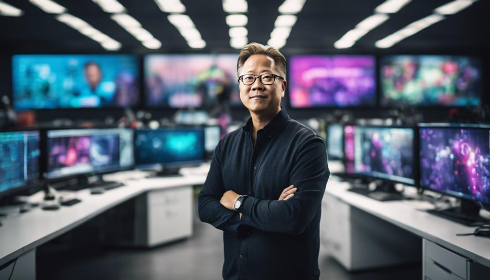 jensen huang s professional journey