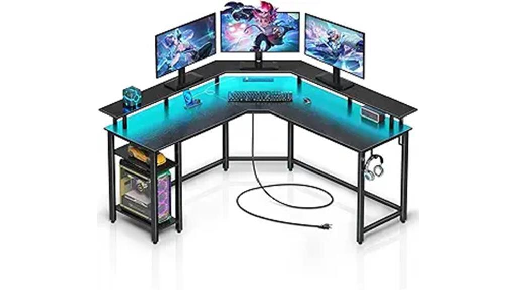 l shaped gaming desk