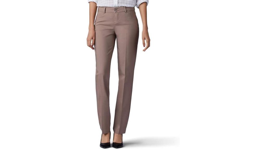 lee women s straight leg pants