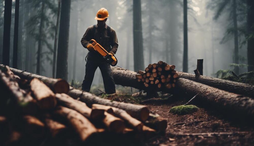 logging s dangerous occupational reality