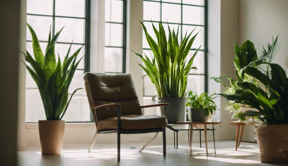 low light office plants