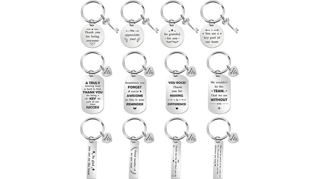 office appreciation keychain gifts