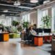 office layouts enhance productivity collaboration