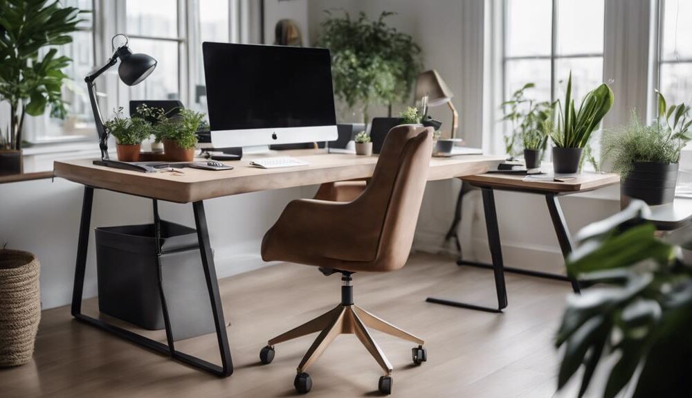 optimized desks for productivity