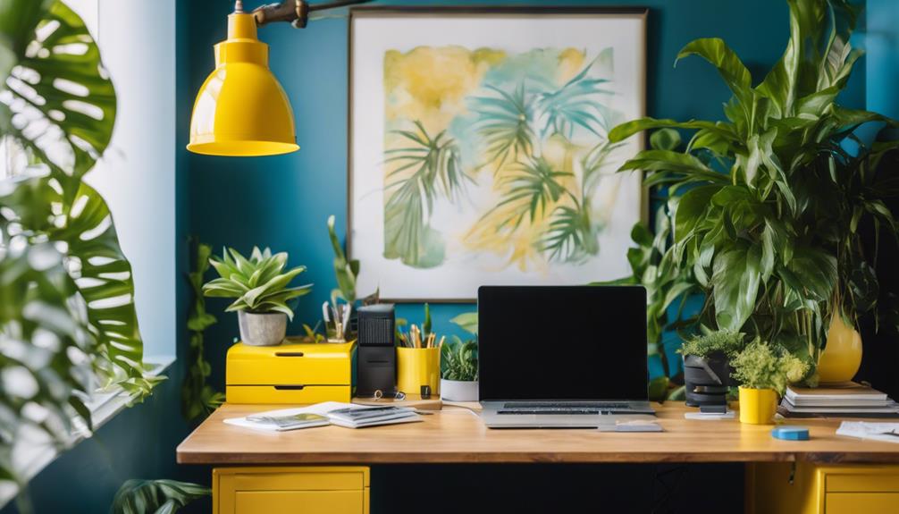 productive and creative office colors