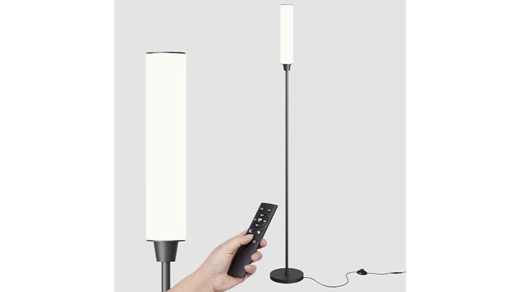 remote controlled adjustable floor lamp