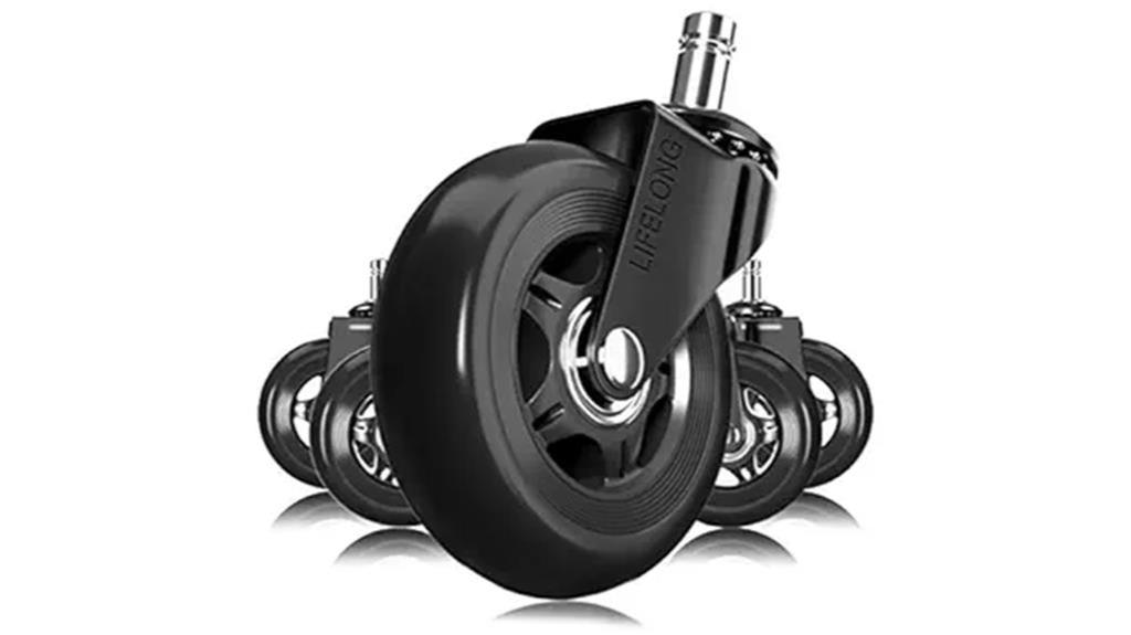 rubber casters for chairs