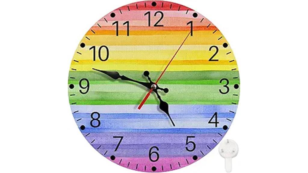 silent non ticking wall clock