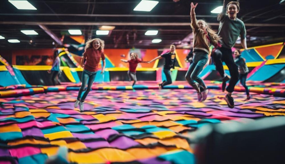 sky zone success jumping