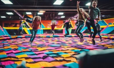 sky zone success jumping