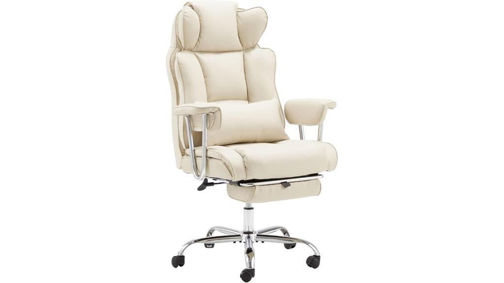 spacious office chair design