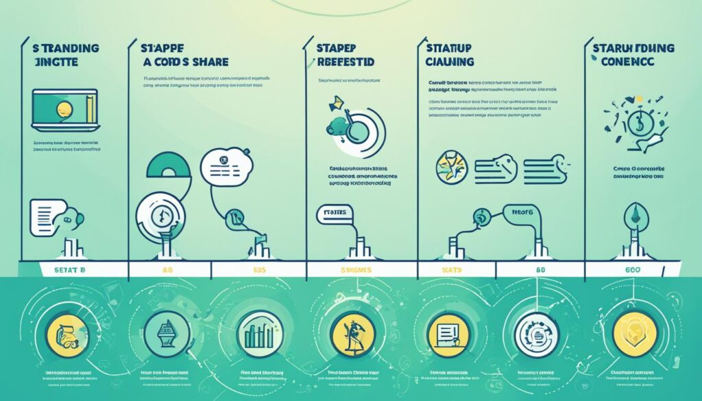 startup funding infographic