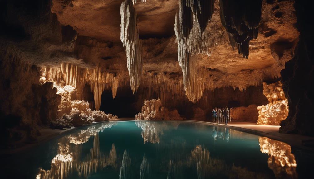 stunning underground geological formations