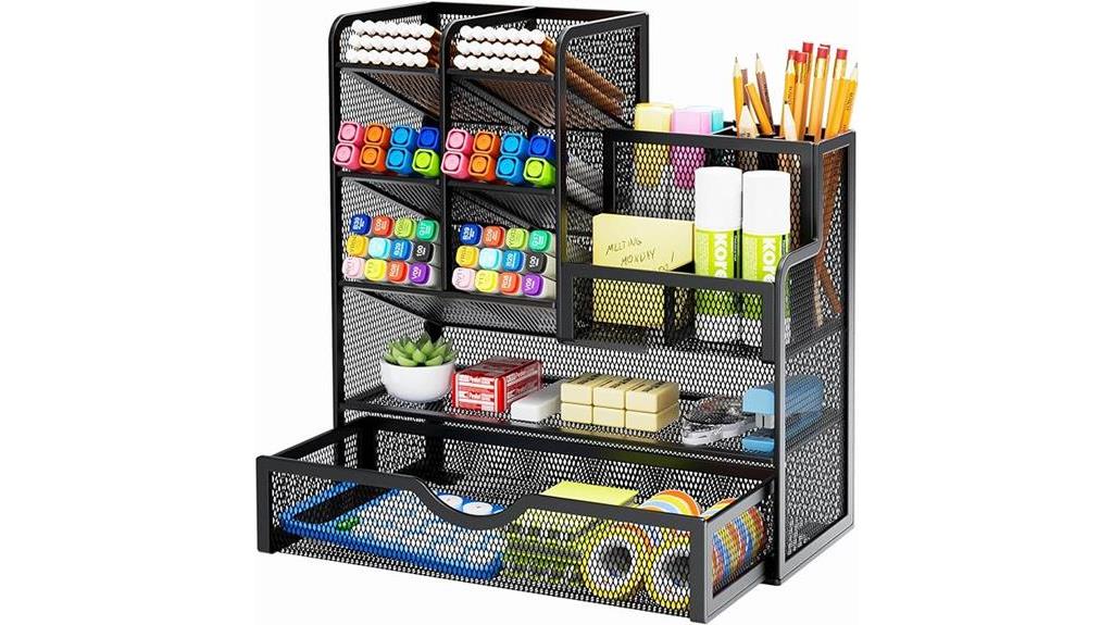 stylish desk pen organizer