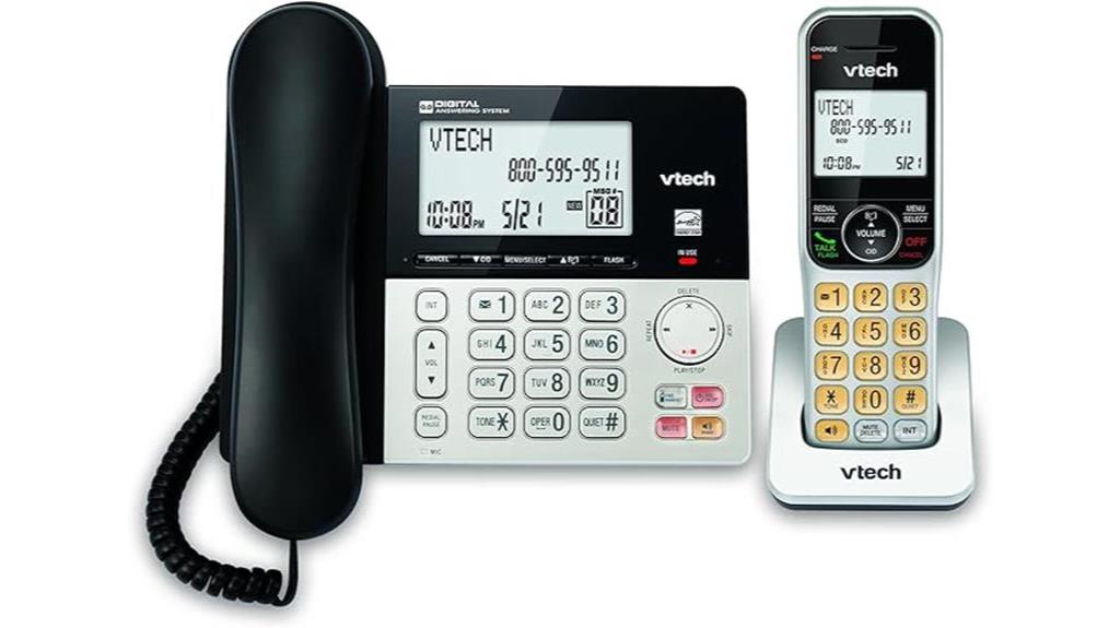 vtech vg208 corded cordless phone