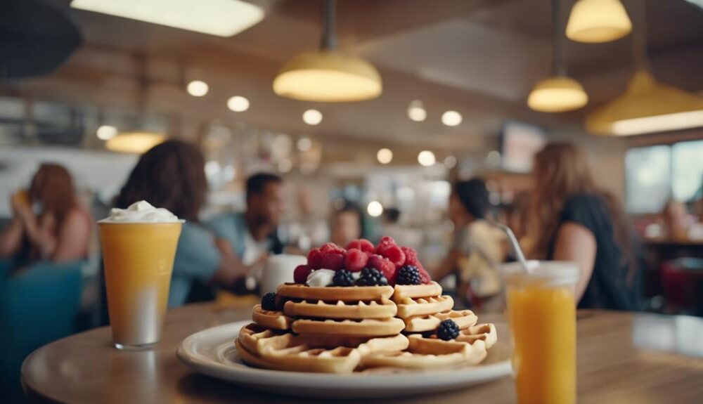 waffles transform fast food