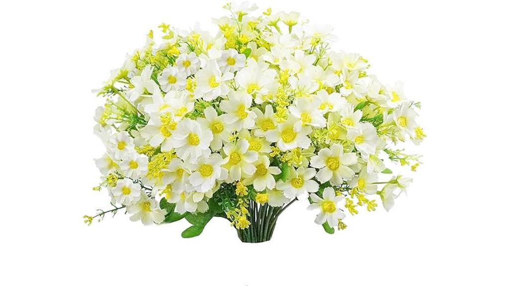 white uv resistant flowers