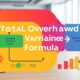 total overhead variance formula