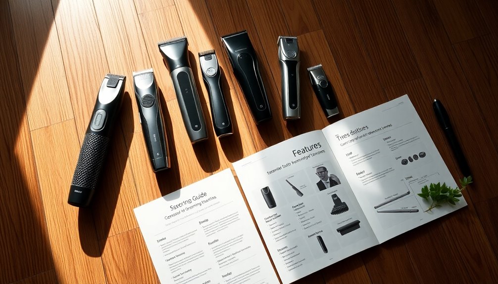 beard trimmer selection criteria