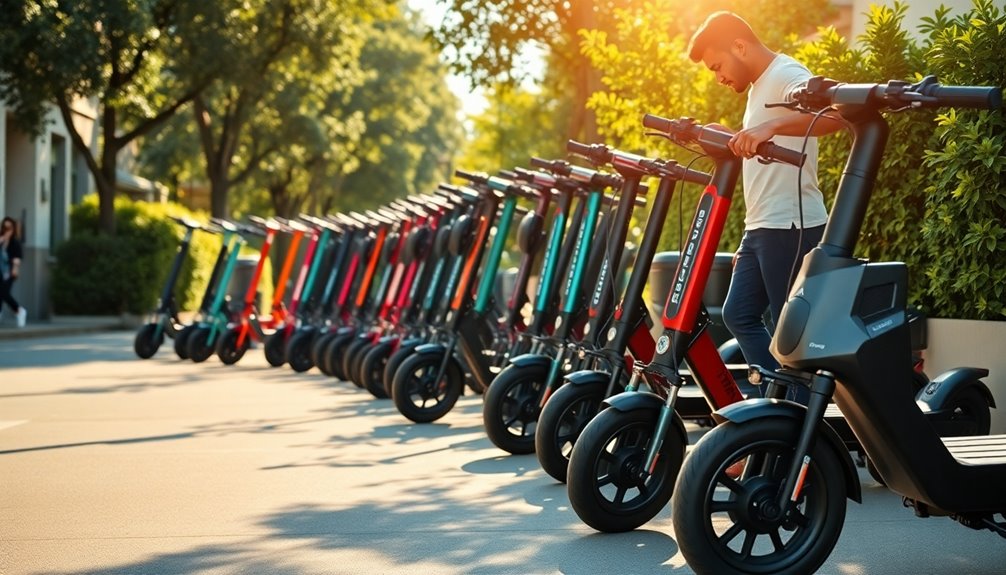 choosing adult electric scooters