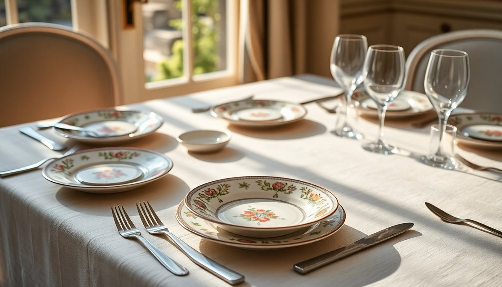 choosing dinnerware set factors